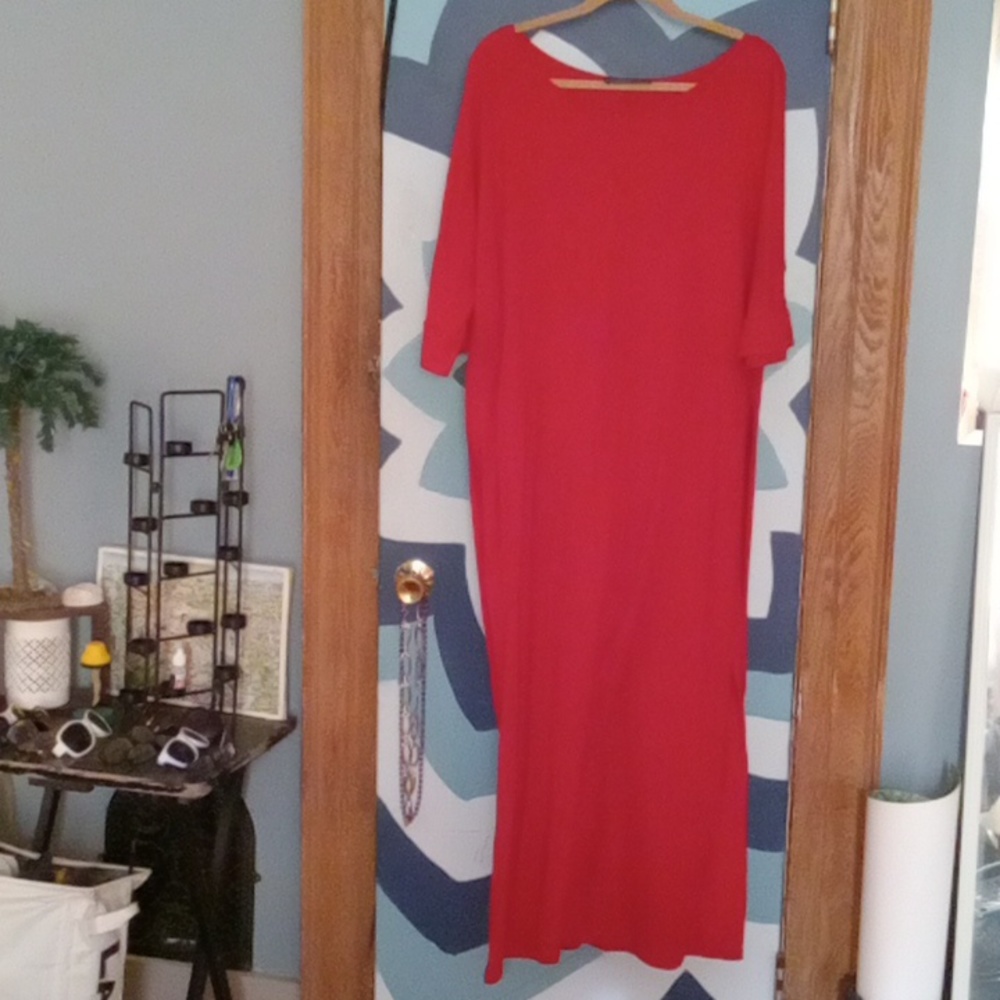 Zanzea full length dress XXL